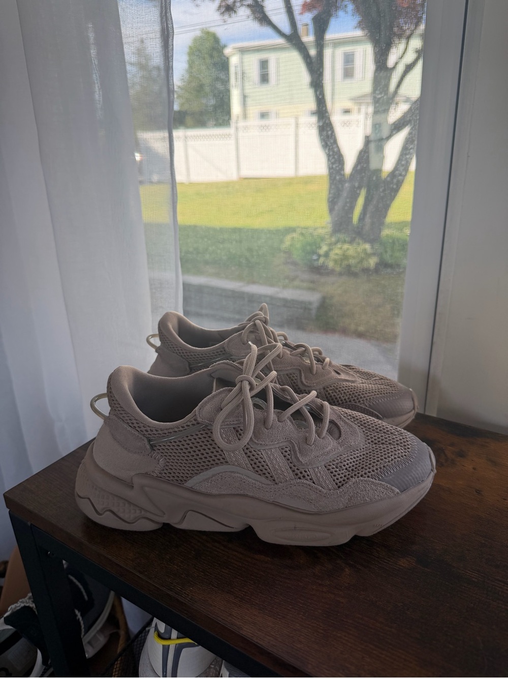 Womens Adidas Ozweego Taupe